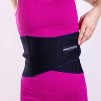 banding - waist black/blue