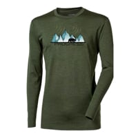  STIG "ICELAND" detské merino tričko sivý melír