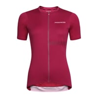 TRAFFICA women's cycling jersey wine red