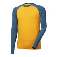 CC NDR mens functional long sleeve T-shirt anthracite/blue