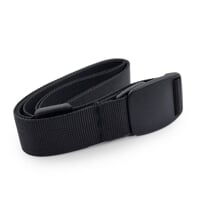 CLICK BELT opasok s plastovou prackou čierna
