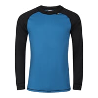 MS TDR Das Herren-Funktionsshirt schwarz (grau)/petroleum (blue)