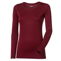 ORIGINAL dámské triko LS MERINO šedý melír