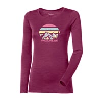 HELA "LANDSCAPE" dámské merino triko s dlouhým rukávem šedý melír