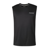 DRIVER SINGLET men's sports singlet black