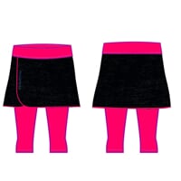 ALERTA 3Q women's sports skirt black/fuchsia