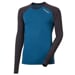 CC NDR mens functional long sleeve T-shirt anthracite/blue