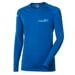 MW NDR mens merino long sleeve T-shirt blue melange