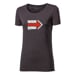 AROMA "KCT" women's outdoor T-shirt anthracite