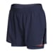 TIGA SHORTS dámské běžecké šortky 2v1 dk.navy