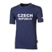 FUN T-SHIRT CZECH MAN pánské bambusové triko modrá