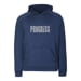 DOSSER men's hoodie blue-grey