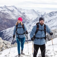 ACONCAGUA dámska zateplená bunda modrošedá