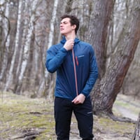 TR AERO LITE ultra ľahká bunda - vetrovka petrol/oranžová