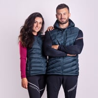 ANCHORAGE VEST pánska prešívaná vesta petrol