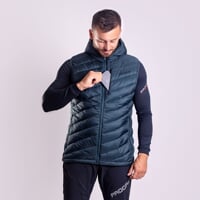 ANCHORAGE VEST pánska prešívaná vesta petrol