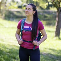 AROMA "KCT" dámske outdoorové tričko fuchsie