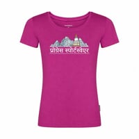 AROMA "NEPAL" dámske tričko s kávovou viskózou fuchsie