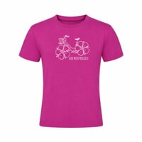 AROMATICO "FLOWBIKE" detské tričko fuchsie