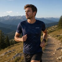 ATHLETE pánske športové tričko čierna