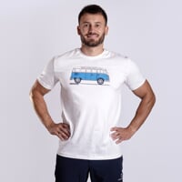 BARBAR "BULLI" pánske bambusové tričko biela