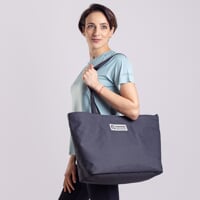 BEACH BAG univerzální taška sivý melír