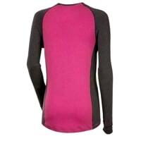 CC NDRZ dámske funkčné tričko s dlhým rukávom antracit/fuchsia