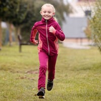 COOLIO PANTS detské zimné elastické nohavice bordó