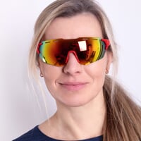 CROSS RED-R RED športové slnečné okuliare lesklá červená