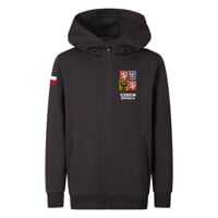 CZECH HOODY ZIP JR juniorská mikina antracit