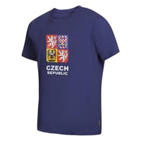 CZECH T-SHIRT JR juniorské bambusové tričko modrá
