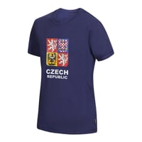 CZECH T-SHIRT MAN pánske bambusové tričko modrá