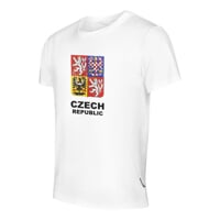 CZECH T-SHIRT MAN pánske bambusové tričko biela