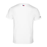CZECH T-SHIRT MAN pánske bambusové tričko biela