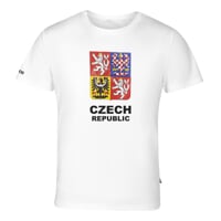 CZECH T-SHIRT MAN pánske bambusové tričko biela
