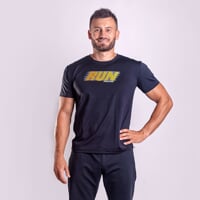 DEPORTE pánske športové tričko čierna
