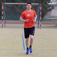 DEPORTE pánske športové tričko oranžová