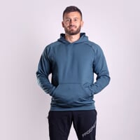 DOSSER pánska mikina s kapucňou modrošedá