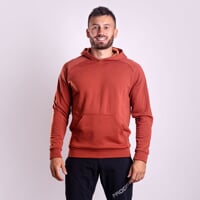 DOSSER pánska mikina s kapucňou škoricová