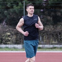 DRIVER SINGLET pánsky športový nátelník čierna
