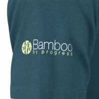 E NKR pánske bambusové triko s krátkym rukávom zelená