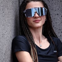 ENDURO MRR BLK/WHT športové okuliare camo čierna/biela