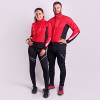 FOLGARIA dámská  bunda na kolo červená/černá