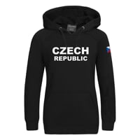  FUN HOODY CZECH JR dětská mikina čierna