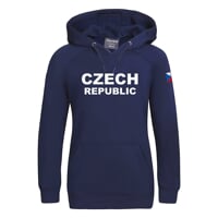  FUN HOODY CZECH JR dětská mikina tm.modrá