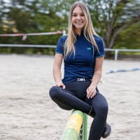 GAMMA LADY dámske jazdecké legíny čierna