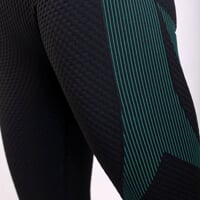 GEMA LEGGINS fitness seamless legíny čierna/zelená