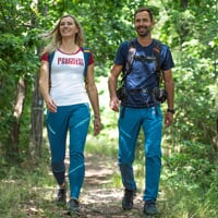 GENIA dámské outdoorové kalhoty petrol