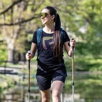 GENIA SHORTS dámské outdoorové kraťasy černá