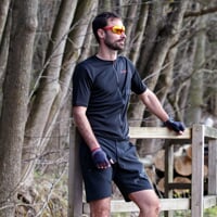 GENIUS BIKE SHORTS pánské cyklo šortky černá